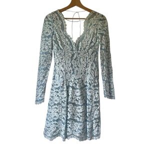 Blumarine 2016 Resort Lace Dress – Ethereal Italian Sheer Mini, Collector’s Gem